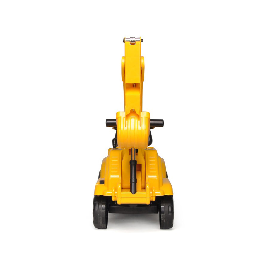Ride On Cars: Ride-on Children's Excavator (Yellow) w/ Dual Operation Levers to Scoop