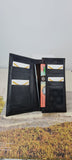 Phone Cases & Screen Protectors: Leather Phone Wallet - Black