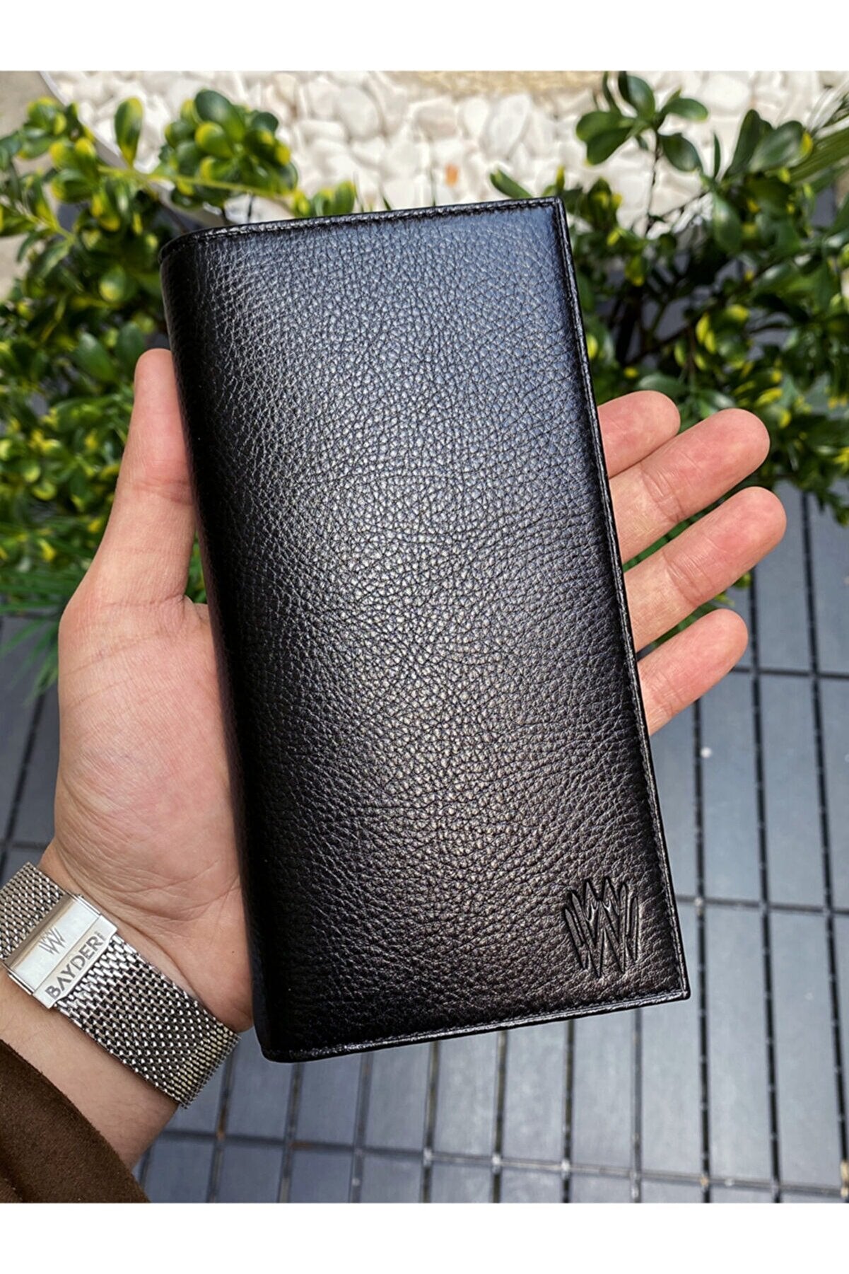 Phone Cases & Screen Protectors: Leather Phone Wallet - Black