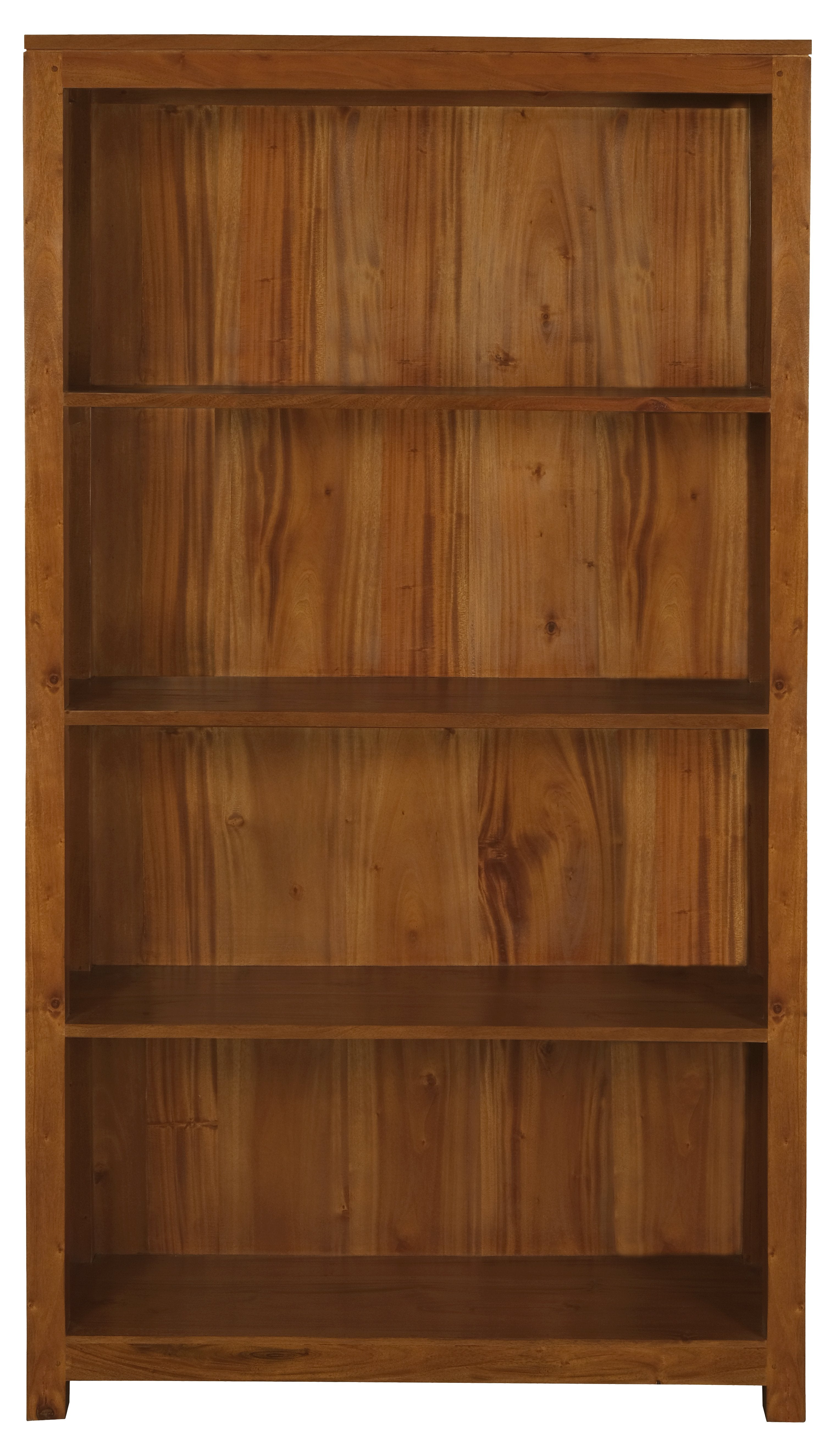 Bookcases & Shelves: Amsterdam Bookcase Wide (Light Pecan)