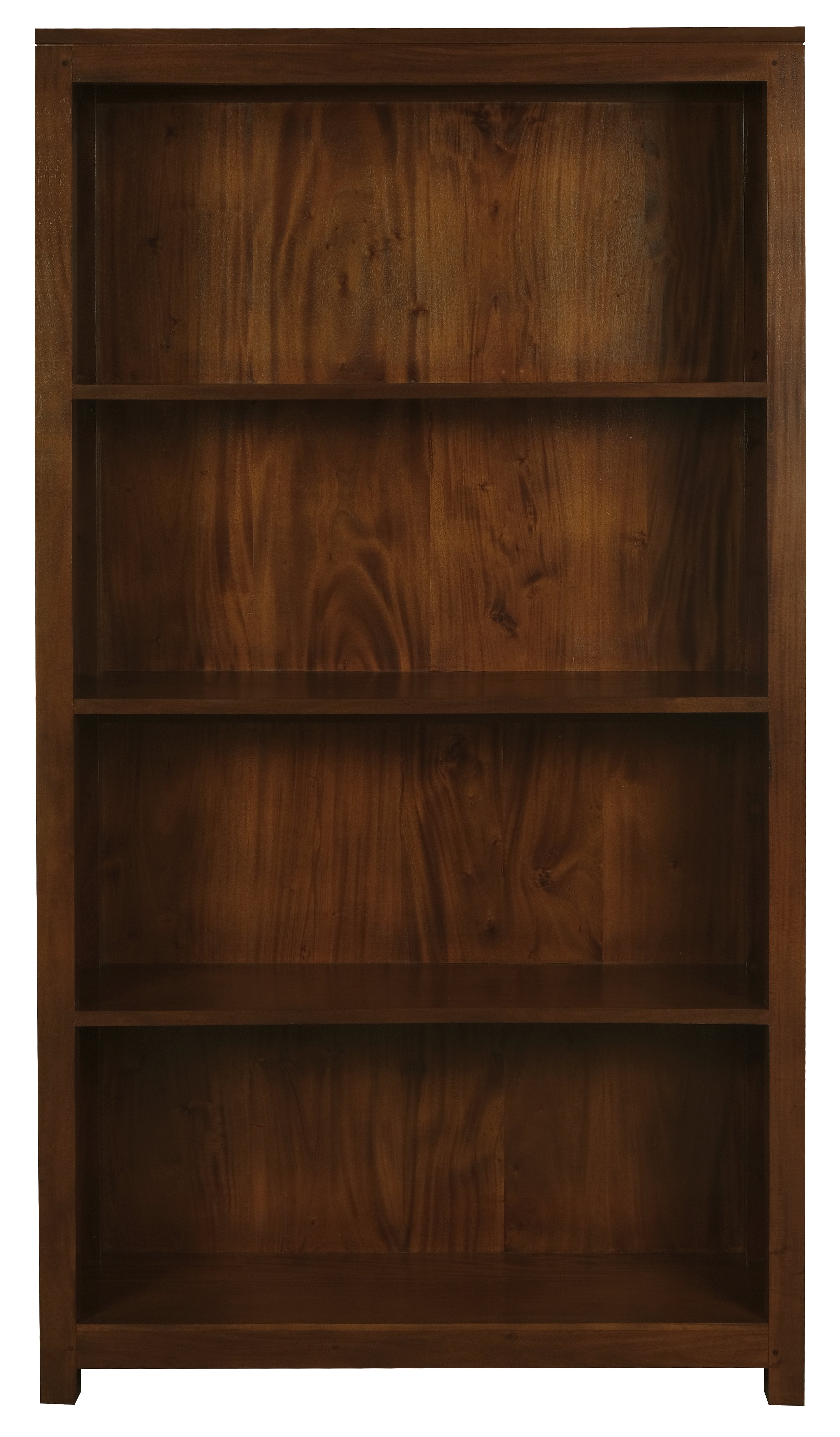 Bookcases & Shelves: Amsterdam Bookcase Wide (Mahogany)