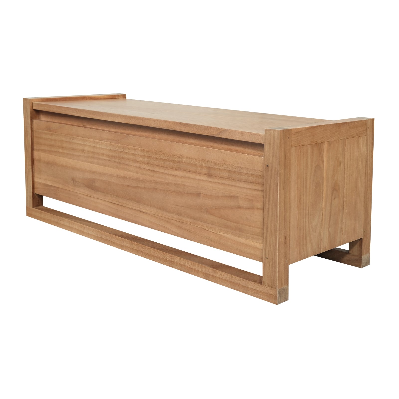 Dressing Vanity & Dressing Tables: Jasper Blanket Box/Storage Bench (Natural)