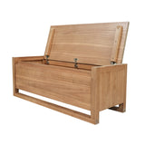 Dressing Vanity & Dressing Tables: Jasper Blanket Box/Storage Bench (Natural)