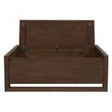 Dressing Vanity & Dressing Tables: Jasper Blanket Box/Storage Bench (Wanut)