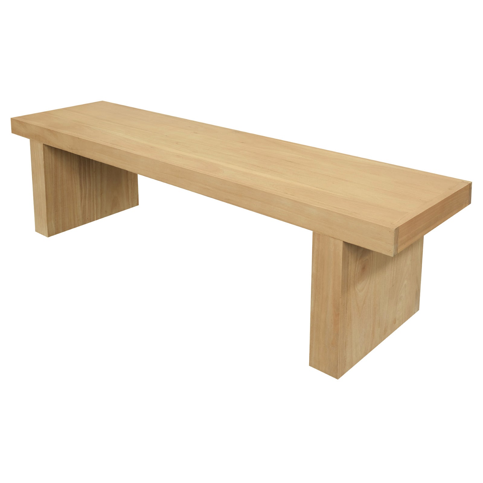 Ottomans & Footstools: Brentwood Entryway Bench (Natural)
