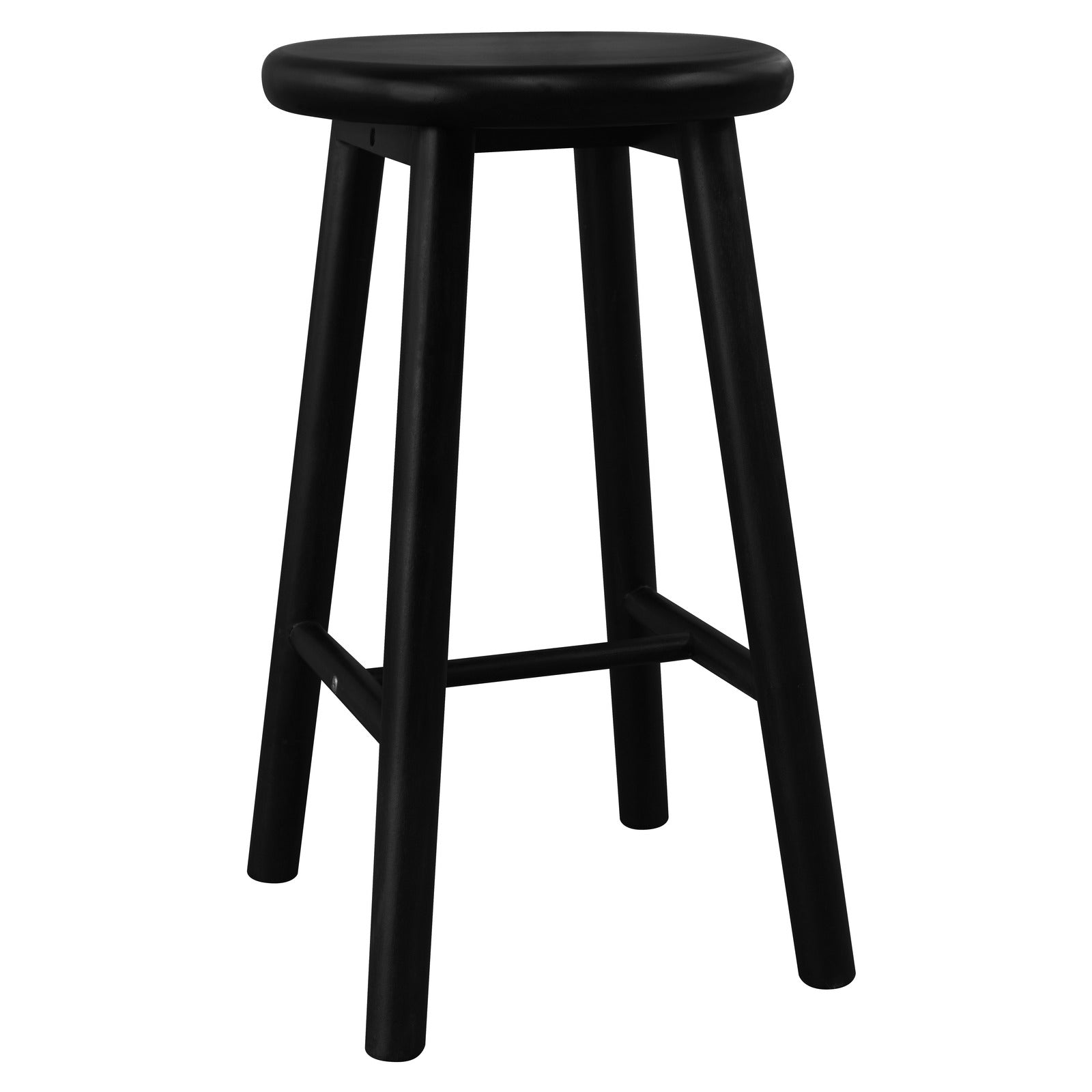 Table & Bar Stools: Newport Counter Stool (Black)