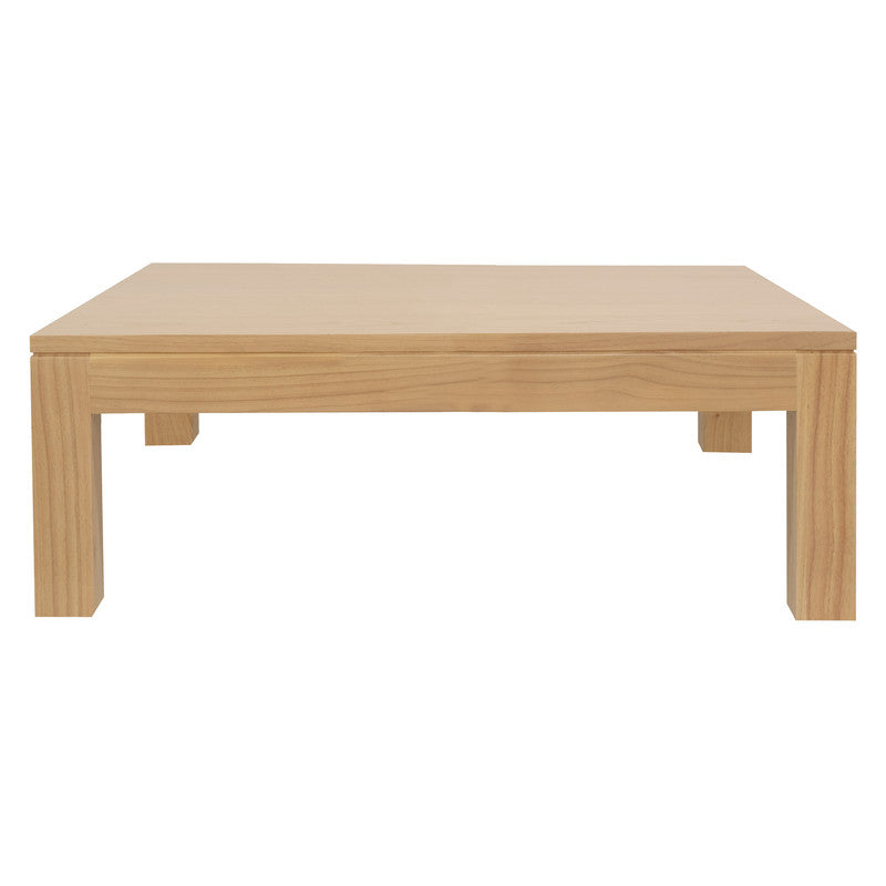 Coffee Tables: Amsterdam Solid Mindi Coffee Table (Natural)