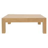 Coffee Tables: Amsterdam Solid Mindi Coffee Table (Natural)