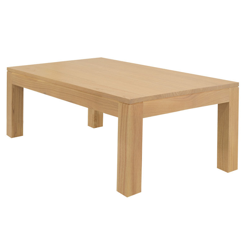 Coffee Tables: Amsterdam Solid Mindi Coffee Table (Natural)
