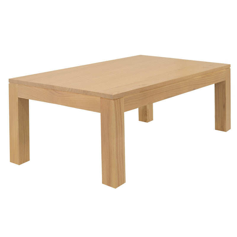 Coffee Tables: Amsterdam Solid Mindi Coffee Table (Natural)
