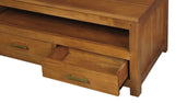 Coffee Tables: Paris 4 Drawer Coffee Table (Light Pecan)