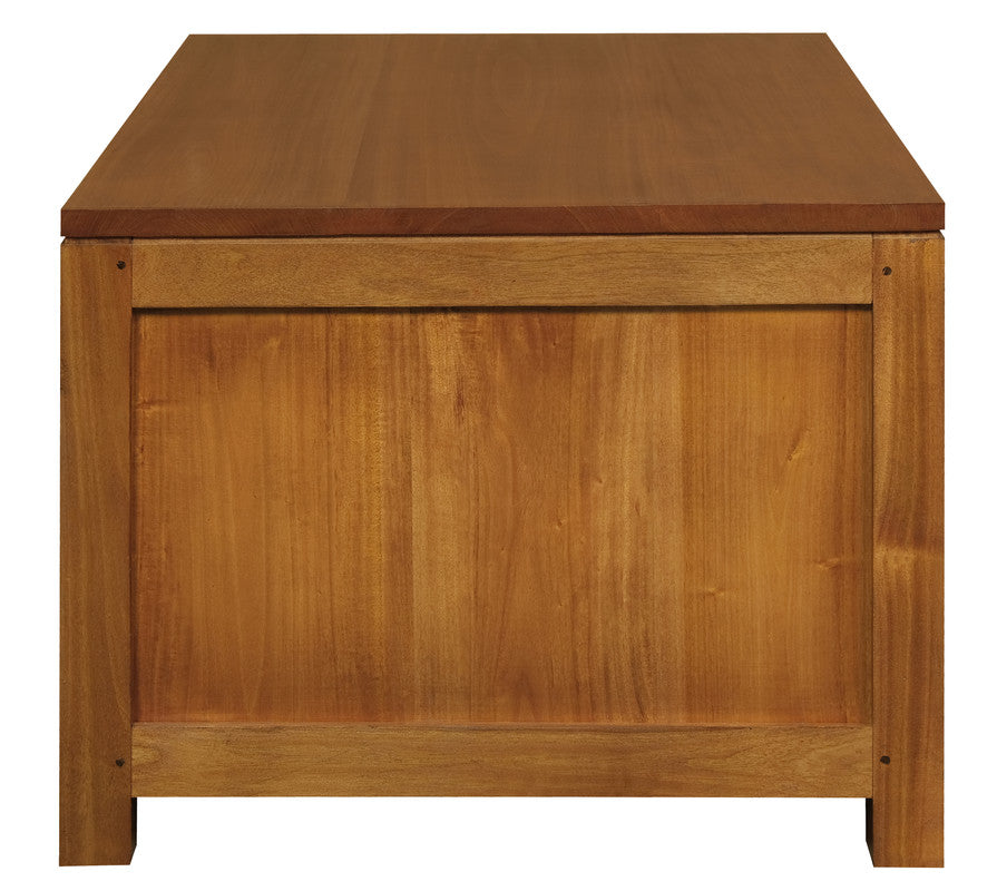 Coffee Tables: Paris 4 Drawer Coffee Table (Light Pecan)