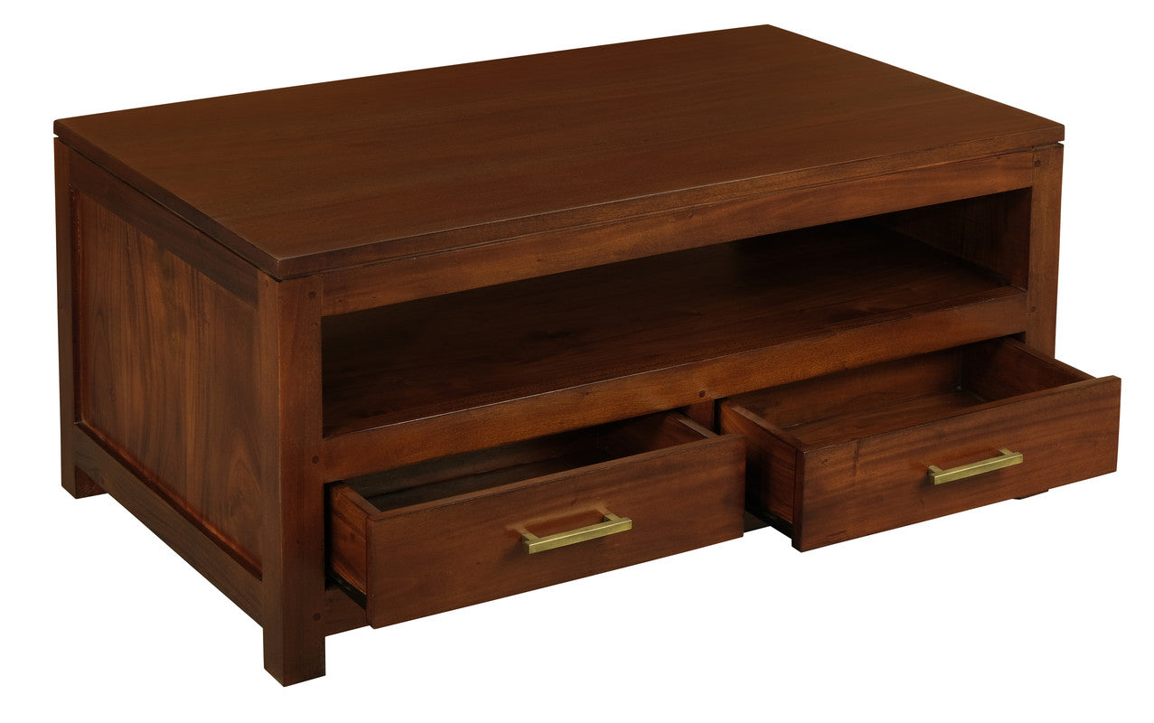 Coffee Tables: Paris 4 Drawer Coffee Table (Mahogany)
