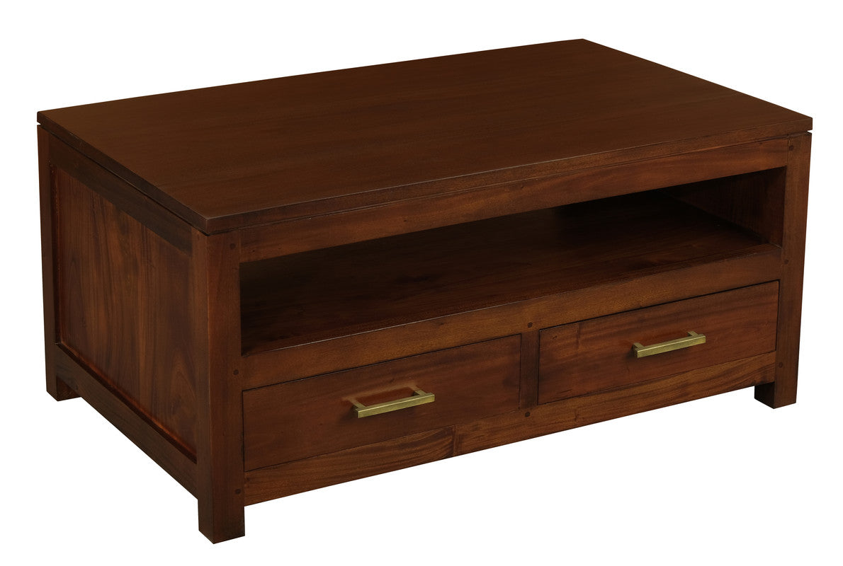Coffee Tables: Paris 4 Drawer Coffee Table (Mahogany)
