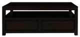 Coffee Tables: Amsterdam 4 Drawer Coffee Table (Chocolate)
