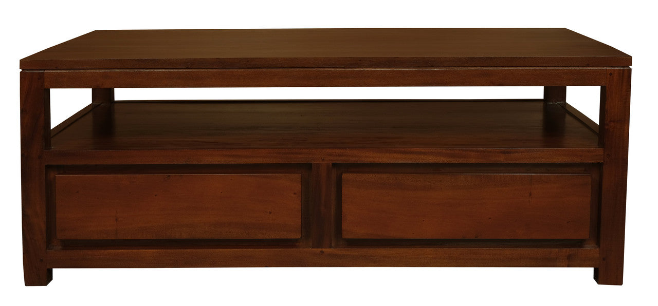 Coffee Tables: Amsterdam 4 Drawer Coffee Table (Mahogany)