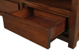 Coffee Tables: Amsterdam 4 Drawer Coffee Table (Mahogany)