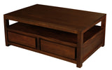 Coffee Tables: Amsterdam 4 Drawer Coffee Table (Mahogany)