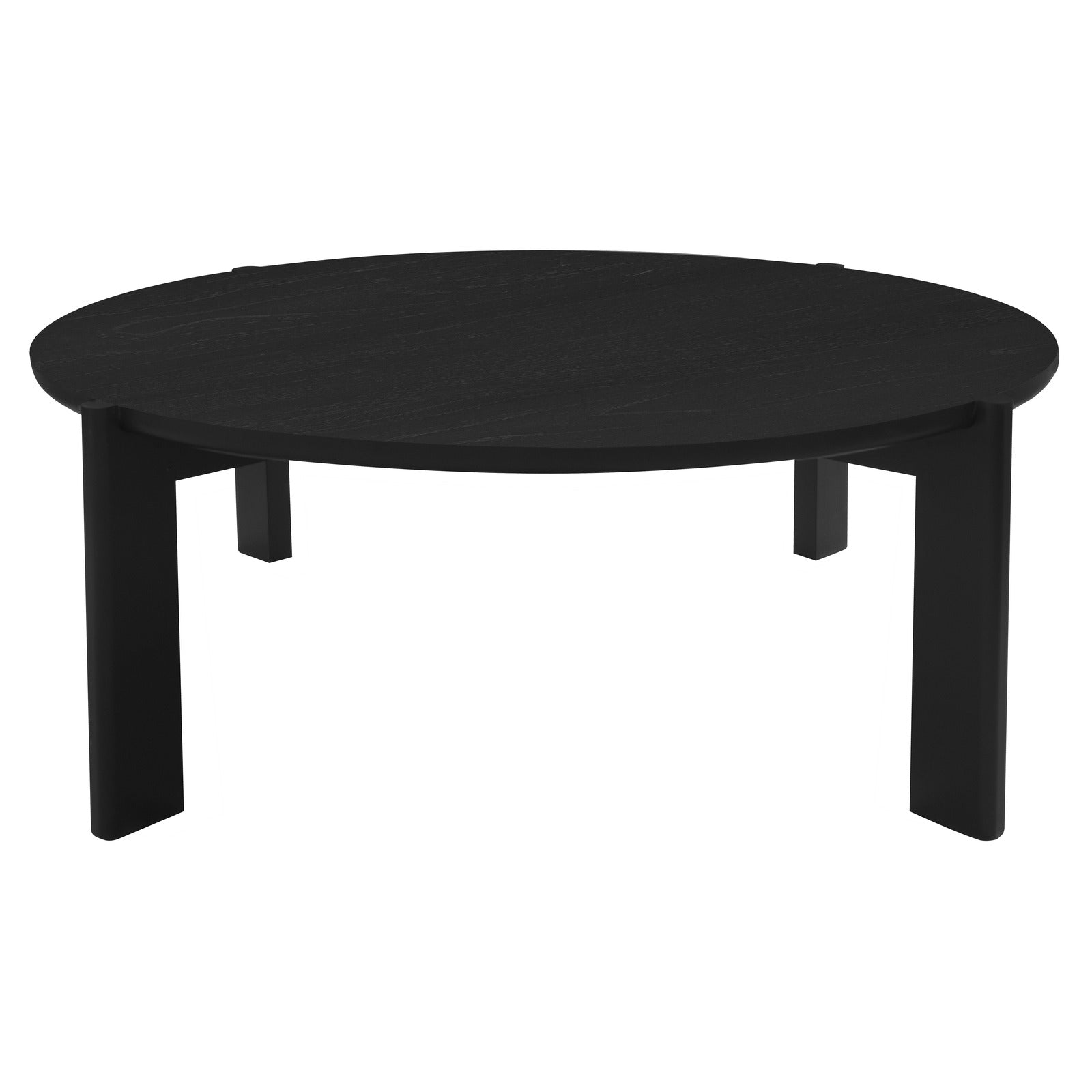 Coffee Tables: Adelle Round Coffee Table (Black)