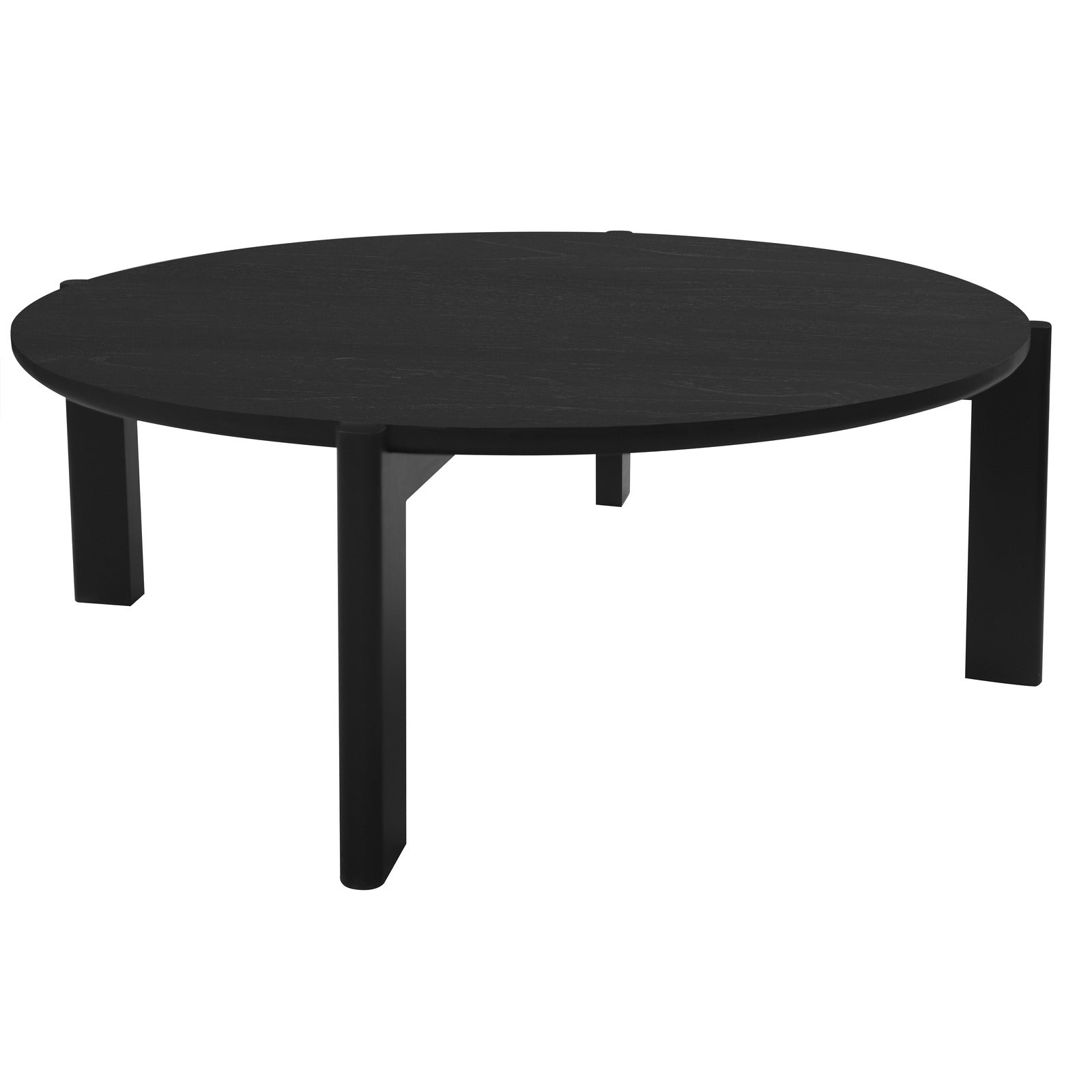 Coffee Tables: Adelle Round Coffee Table (Black)