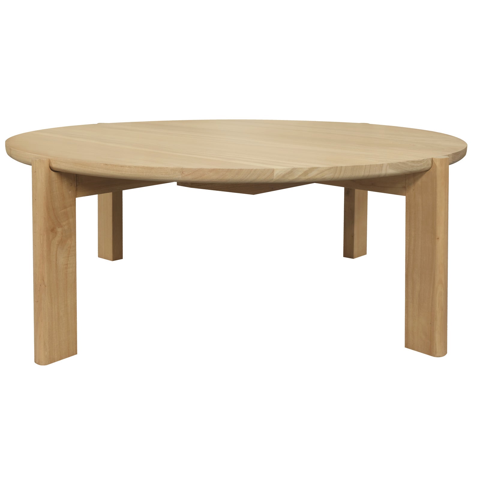 Coffee Tables: Adelle Round Coffee Table (Natural)