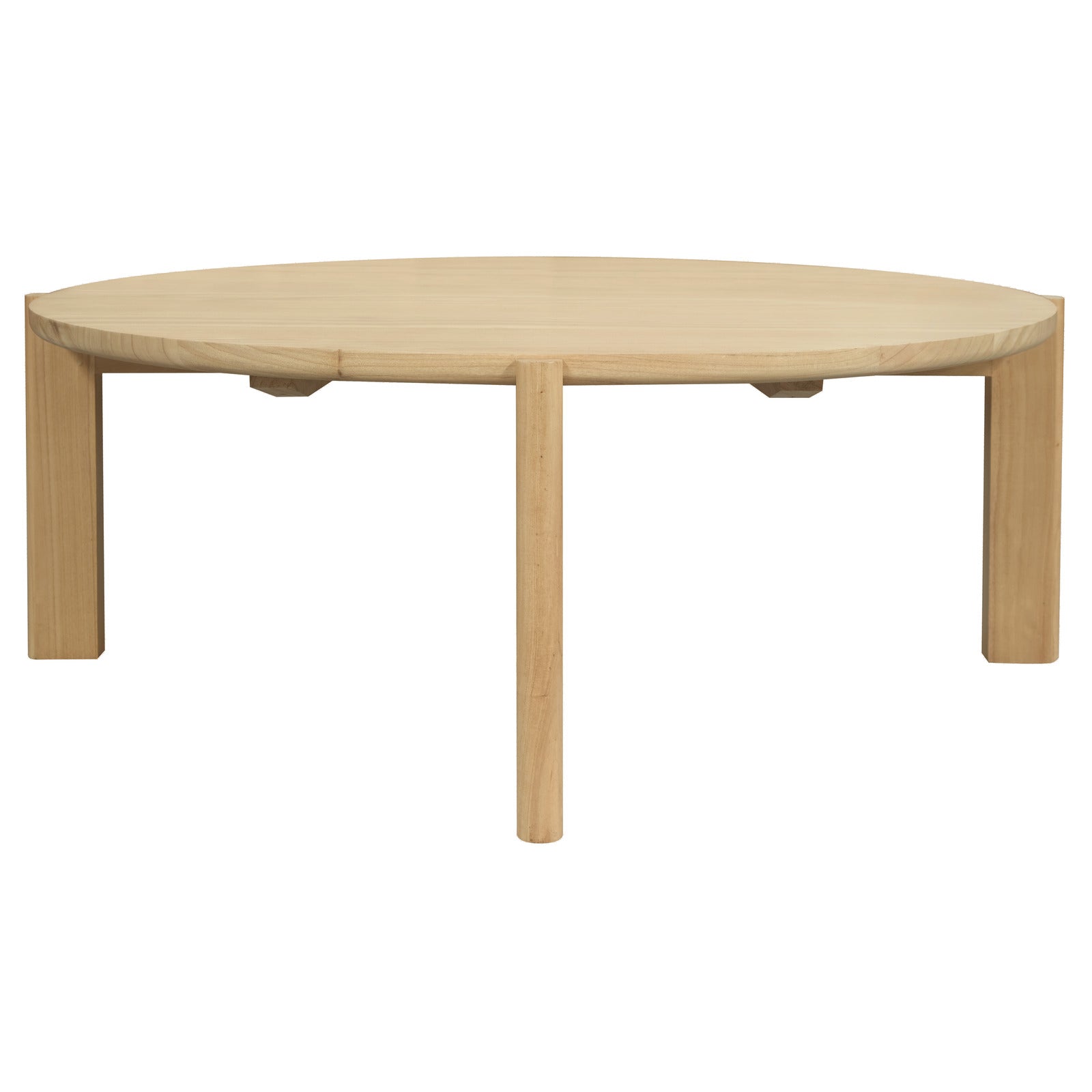 Coffee Tables: Adelle Round Coffee Table (Natural)