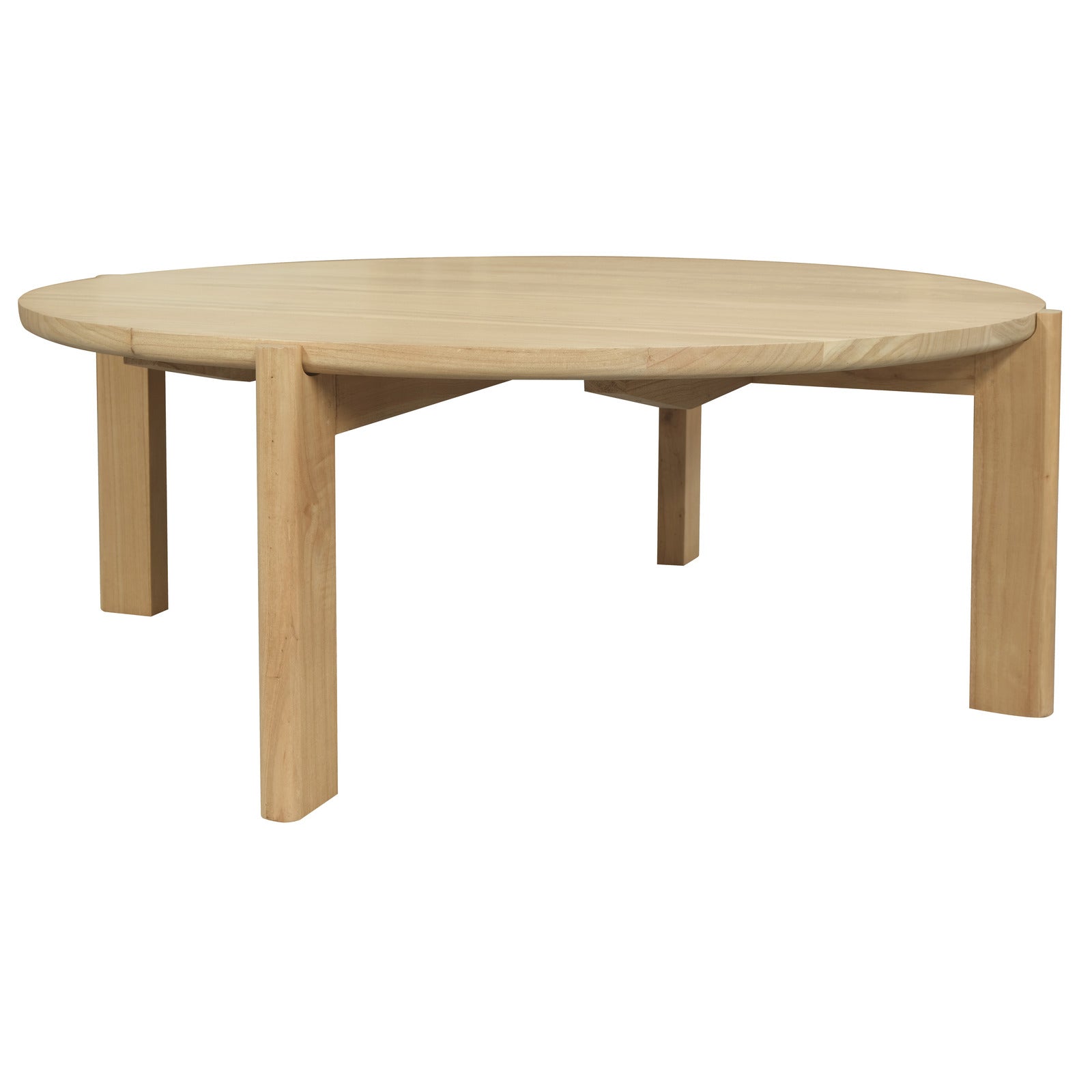 Coffee Tables: Adelle Round Coffee Table (Natural)