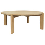 Adelle Round Coffee Table (Natural)