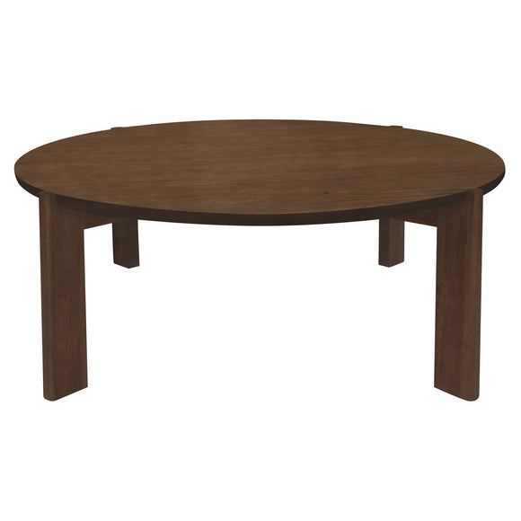 Adelle Round Coffee Table (Walnut)