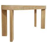 Desks: Brentwood 2 Drawer Oval Desk (Natural)