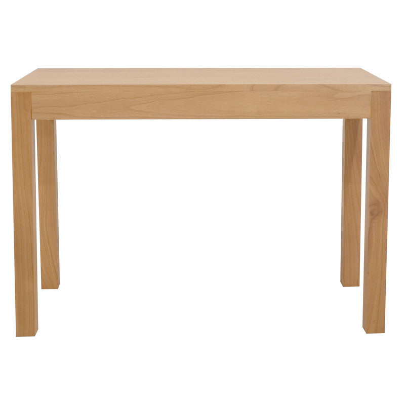 Desks: Amsterdam 2 Drawer Solid Mindi Wood Sofa Table (Natural)