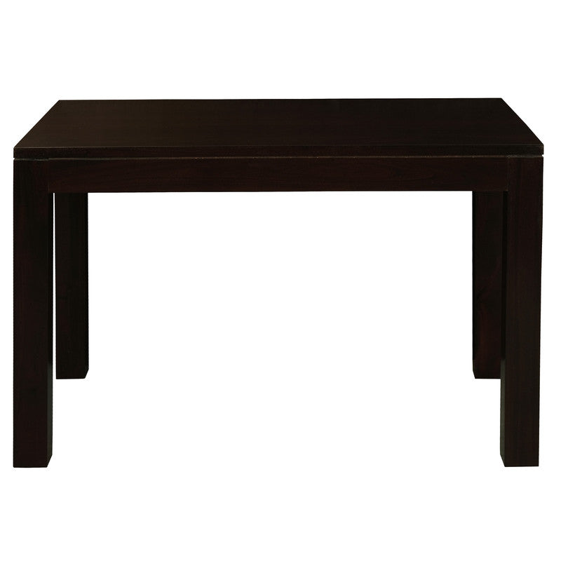 Dining Tables: Amsterdam Solid Mahogany Timber Dining Table 120 x 70 cm (Chocolate)