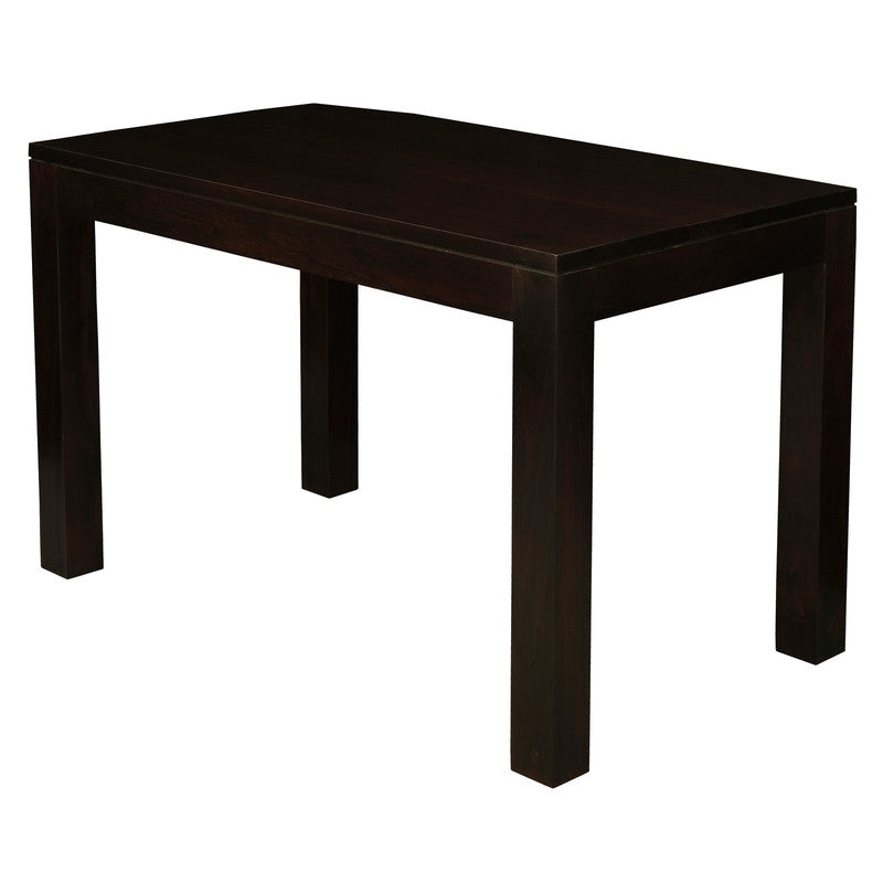 Dining Tables: Amsterdam Solid Mahogany Timber Dining Table 120 x 70 cm (Chocolate)