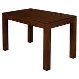 Dining Tables: Amsterdam Solid Mahogany Timber Dining Table 120 x 70 cm (Mahogany)