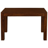 Dining Tables: Amsterdam Solid Mahogany Timber Dining Table 120 x 70 cm (Mahogany)