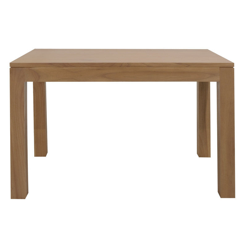 Dining Tables: Amsterdam Solid Mindi Timber Dining Table 120 x 70 cm (Natural)