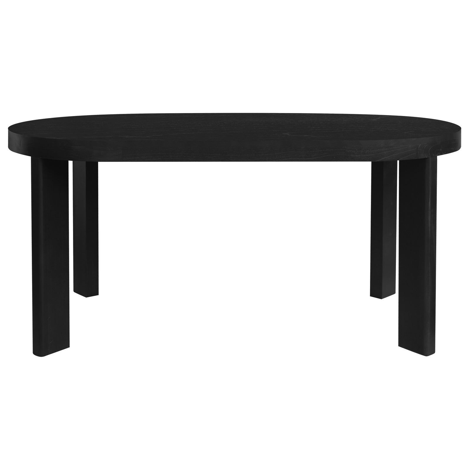Dining Tables: Apollo Oval Dining Table (Black)