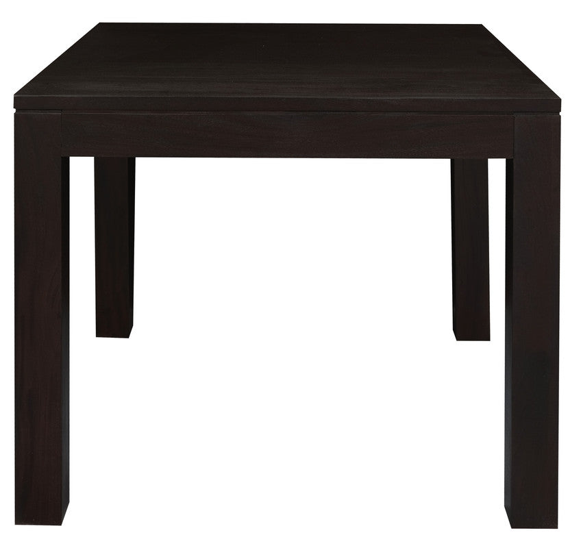 Dining Tables: Amsterdam Solid Mahogany Timber Dining Table 90 x 90 cm (Chocolate)