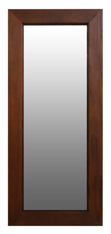Mirrors: Toby Solid Mahogany Timber Standing Mirror (Mahogany)