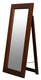 Mirrors: Toby Solid Mahogany Timber Standing Mirror (Mahogany)