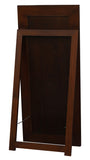 Mirrors: Toby Solid Mahogany Timber Standing Mirror (Mahogany)