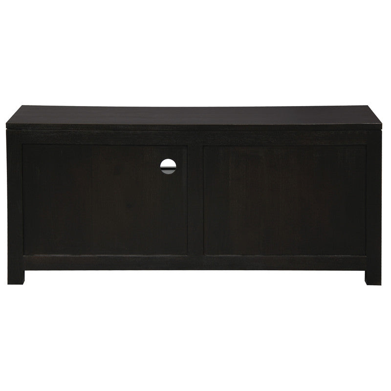 Bedside Tables: Paris 2 Drawer Entertainment Unit (Chocolate)
