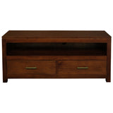 TV Units: Paris 2 Drawer Entertainment Unit (Mahogany)