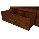 TV Units: Paris 2 Drawer Entertainment Unit (Mahogany)