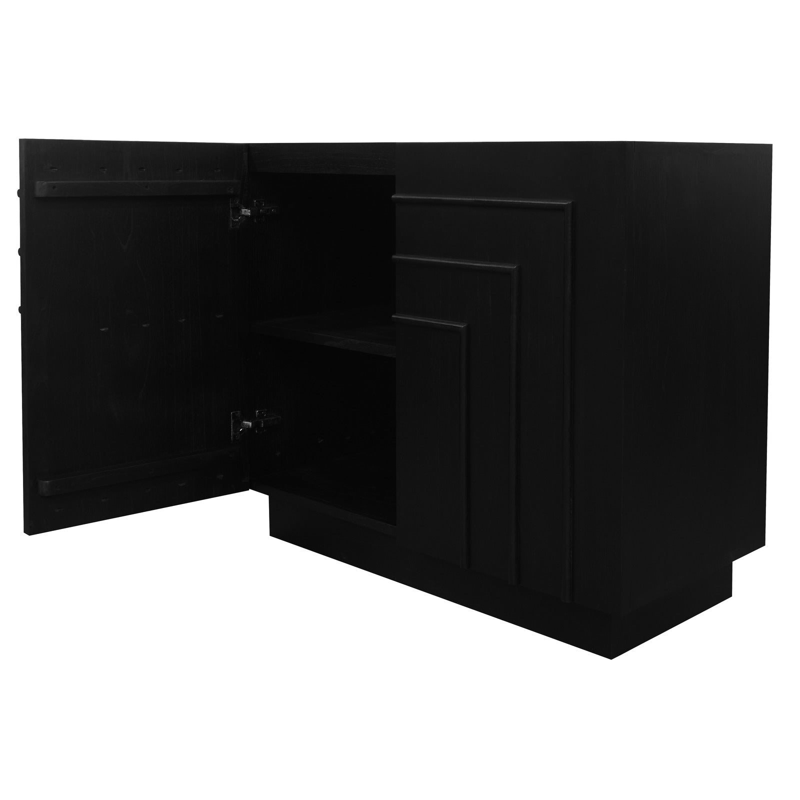 Buffets & Sideboards: Apollo 2 Drawer Buffet (Black)