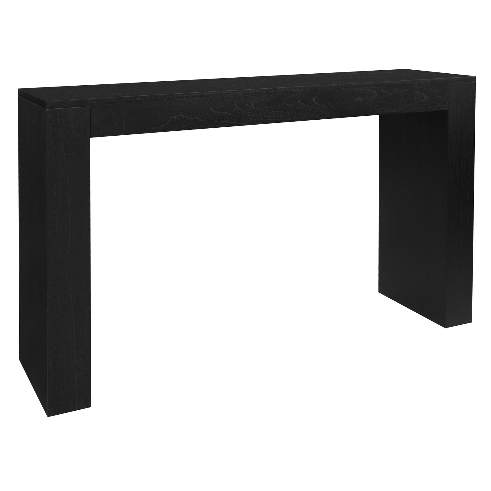 Side Tables: Hudson Mindi Console Table (Black)