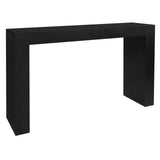 Side Tables: Hudson Mindi Console Table (Black)