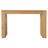 Side Tables: Hudson Solid Mindi Console Table (Natural)