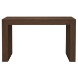 Side Tables: Hudson Solid Mindi Console Table (Walnut)
