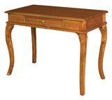 Queen Ann 1 Drawer Sofa Table (Light Pecan)